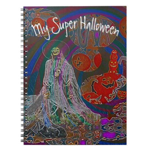 Whimsical Halloween Dreams Notitieboek (Voorkant)