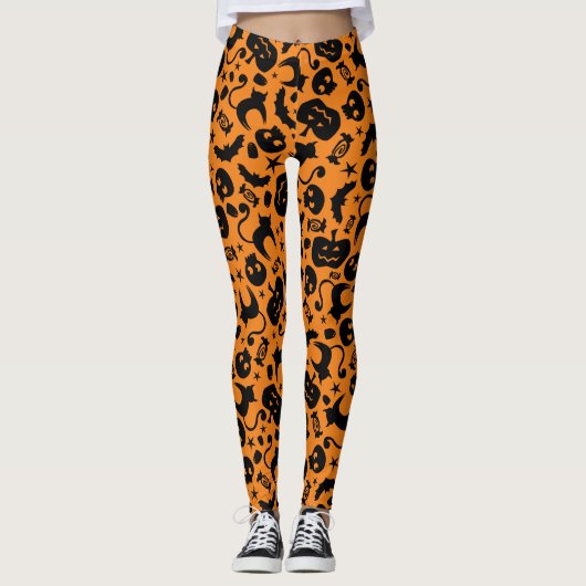 Whimsical Halloween Leggings (Voorkant)