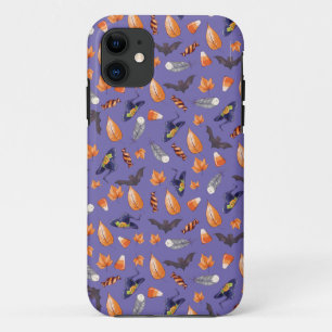 Whimsical Halloween Pattern iPhone 11 Hoesje