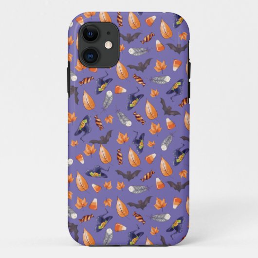 Whimsical Halloween Pattern Case-Mate iPhone Case (Achterkant)