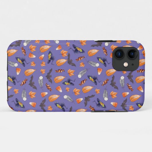 Whimsical Halloween Pattern Case-Mate iPhone Case (Achterkant (horizontaal))