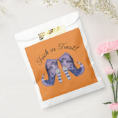 Whimsical Halloween Witch Boots  Bedankzakje (Gezegeld)