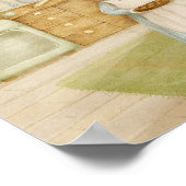 Whimsical hamster Storybook kids Poster (Coin)