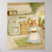 Whimsical hamster Storybook kids Poster (Devant)