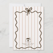 Whimsical Hand Drawn Baby is het brouwen van Baby Kaart (Achterkant)