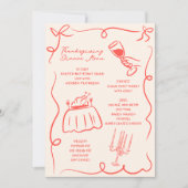Whimsical Hand Drawn Thanksgiving Menu (Voorkant)