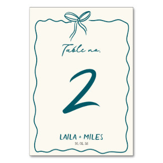 Whimsical Hand drawn wedding Event  Kaart