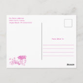 Whimsical Hand getrokken Baby shower Brunch Briefk Briefkaart (Achterkant)