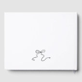 Whimsical Hand getrokken Crest Gastenboek (Achterkant)