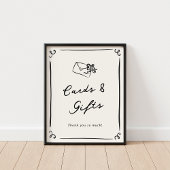 Whimsical Hand getrokken Kaarten & Geschenken Poster