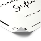 Whimsical Hand getrokken Kaarten & Geschenken Poster (Hoek)