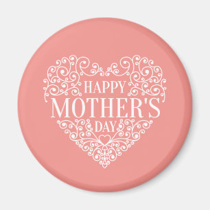 Whimsical Happy Mother's Day   Magnet