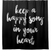 whimsical HAPPY SONG | Schoengordijn Douchegordijn (Voorkant)