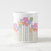 Whimsical Heart Lollipops Extra Grote Beker (Voorkant)
