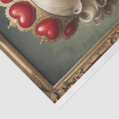 Whimsical Heart Princess - Decoupage - Tissuepapier (Detail)