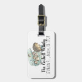 Whimsical Hedegel Family Bagagelabel (Voorkant verticaal)