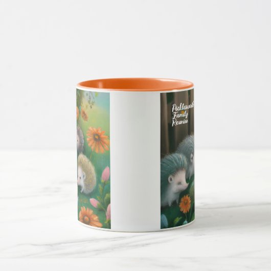 Whimsical Hedegel Family Picnicking in the Garden Mok (Midden)