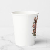 Whimsical Heerlijk Uil Baby shower Papieren Bekers (Rechts)