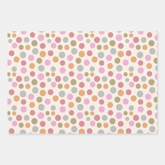 Whimsical Herfst Pastel Pompoen Patroon Wrapping P Inpakpapier Vel (Voorkant 2)