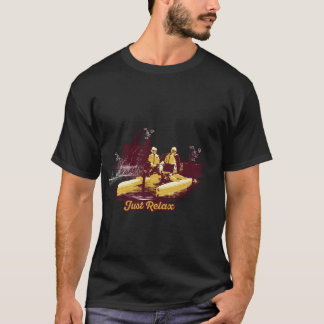 Whimsical Herfst Rubber Eend Illustratie Grafisch T-shirt