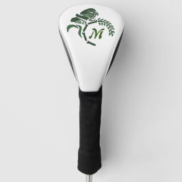 Whimsical Hooded Grasshopper Monogram Golfheadcover