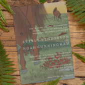 Whimsical Horse Wedding Invitations Kaart