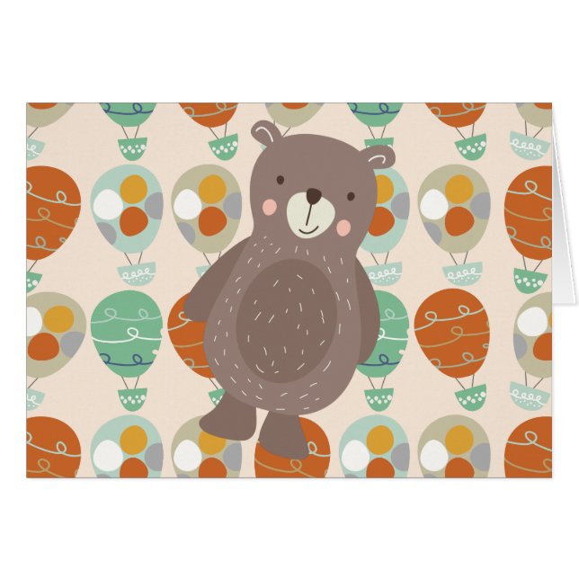 Whimsical Hot Air-ballonnen (Voorkant Horizontaal)