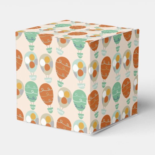 Whimsical Hot Air-ballonnen Bedankdoosjes (Achterkant)