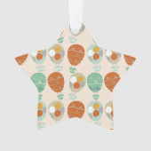 Whimsical Hot Air-ballonnen Ornament (voorkant)