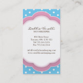 Whimsical Housekeeper Visitekaartje (Achterkant)