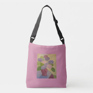 Whimsical Hydrangeas Crossbody Tas