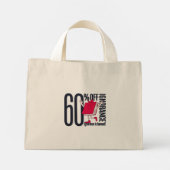 Whimsical Ignorance Is Banned Educational Tiny  Mini Tote Bag (Achterkant)