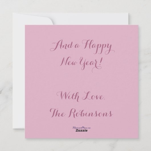 Whimsical Impressionistische Kerstboom Feestdagenkaart (Achterkant)