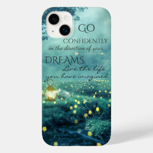 Whimsical Inspirating Dreams Quote Case-Mate iPhone 14 Plus Hoesje