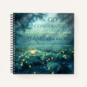 Whimsical Inspirating Dreams Quote Notitieboek (Voorkant)