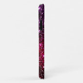 Whimsical iridescent roze Glitter monogram Case-Mate iPhone Case (Achterkant/rechts)