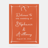 Whimsical Italiaanse zonsondergang met witte boog Acryl Bord (Voorkant)