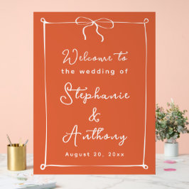 Whimsical Italiaanse zonsondergang met witte boog  Acryl Bord