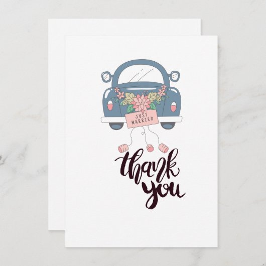 Whimsical Juste Marié Merci (Devant / Derrière)