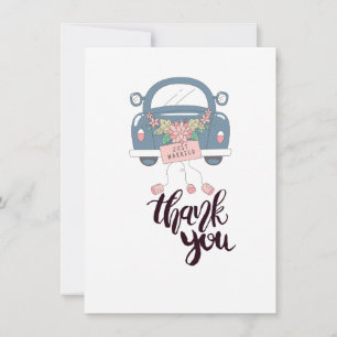 Whimsical Juste Marié Merci