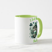 Whimsical kabouter genieten van een brouwsel mok (Voorkant rechts)