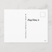 *~* Whimsical Kat Bunny Moederdag AP72 Foto Feestdagenkaart (Achterkant)