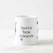 Whimsical-kerstbomen Koffiemok (Center)