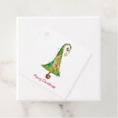 Whimsical-kerstboom Bedankjes Labels (In situ)