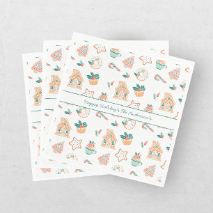 Whimsical Kerstfeestje Servet