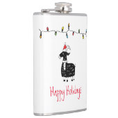 Whimsical-kerstgeit Heupfles (Rechts)