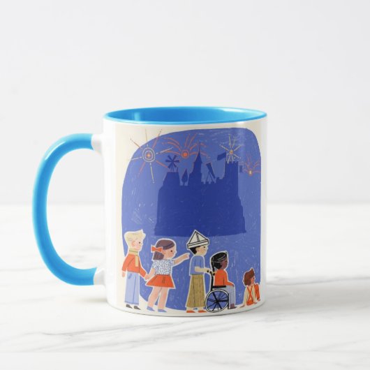 Whimsical Kids Adventure Mug (Gauche)