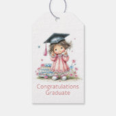 Whimsical Kindergarten Graduation Celebration  Cadeaulabel (Achterkant)