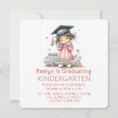 Whimsical Kindergarten Graduation Celebration  Kaart (Voorkant)