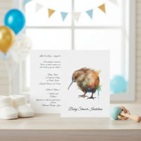 Whimsical Kiwi-vogel Baby Shower | Zoete Pipi